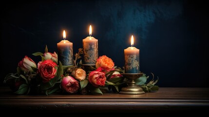 light lighting candles