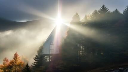 atmosphere beacon of light