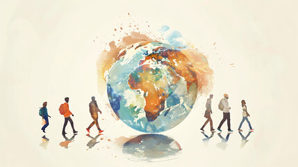 people around the world