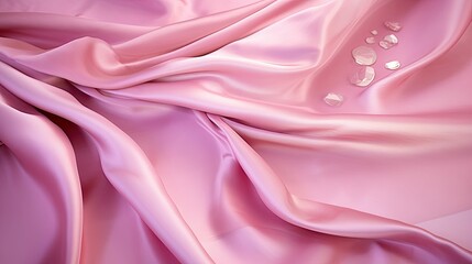 Obraz premium glamour pink silk background