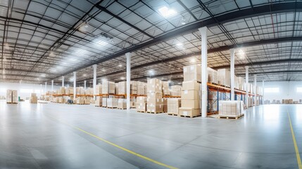 ceilings 360 view warehouse interior