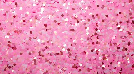 bold pink confetti background