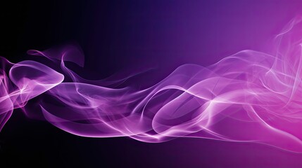 composition purple smoke transparent background