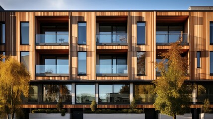Fototapeta premium construction housing timber frame