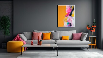 stylish grey back ground