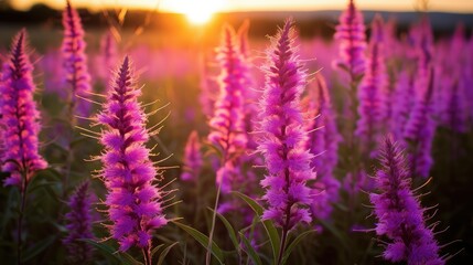 Fototapeta premium purple blazing star