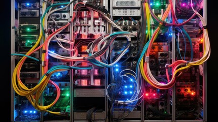 tower silver back of computer