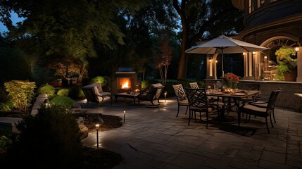 deck outdoor lighting home