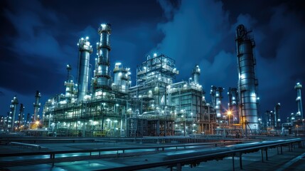 Fototapeta premium extraction oil and gas tech