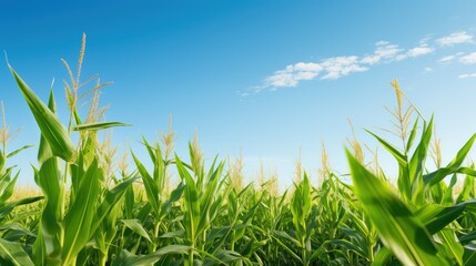 Fototapeta premium farm maize corn background