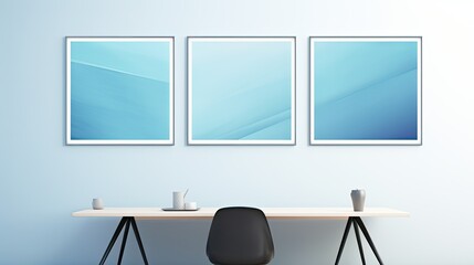 peaceful light blue gradient