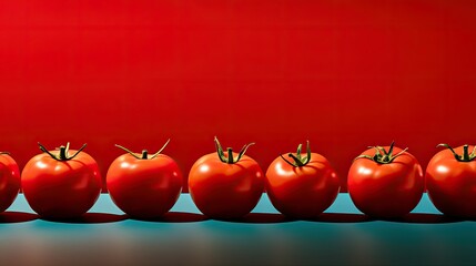 line composition tomato red - Powered by Adobe