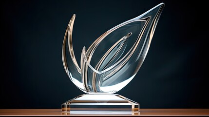 modern acrylic glass