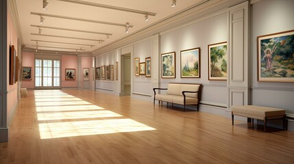 atmosphere art gallery interior