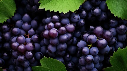 Fototapeta premium clusters berry grape background