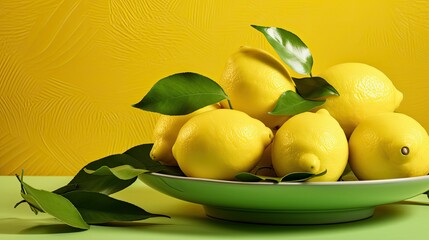 vibrant diet lemon yellow