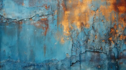 metal blue rust