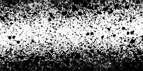 Abstract grunge texture with distressed overlay dust particle. Grunge Dirty White Distress Noise. Black paint spray white background. Black Grainy Texture On White Dust Overlay. Dark Noise Granules.
