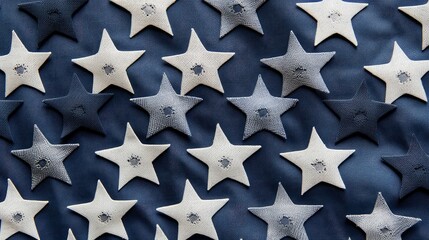 shot star repeating pattern