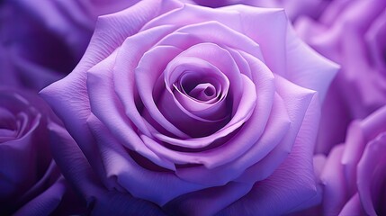 unfurling purple rose background