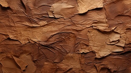 Fototapeta premium scattered torn paper brown