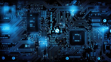 Fototapeta premium planning circuit technology