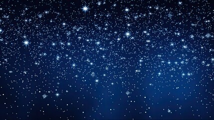 Fototapeta premium night blue background with white stars