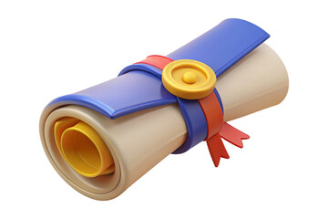 Diploma 3D Icon