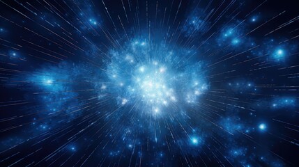 Fototapeta premium sky blue light burst
