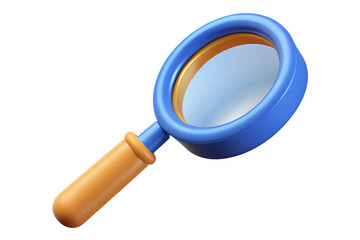 Magnifying glass 3D Icon