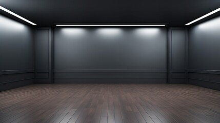 gray empty interior room
