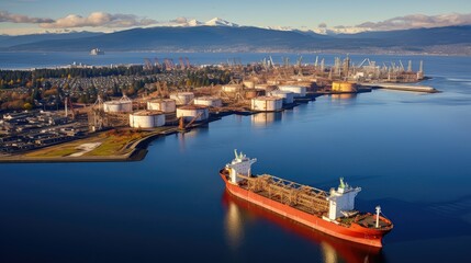 products oil  gas refinery