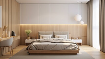 serene simple interior
