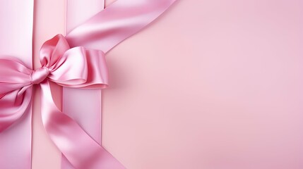 bow elegant pink background