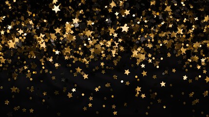 Naklejka premium joy background gold star