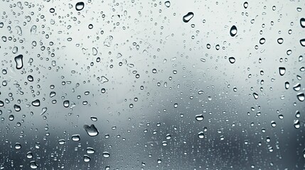 day grey water drops