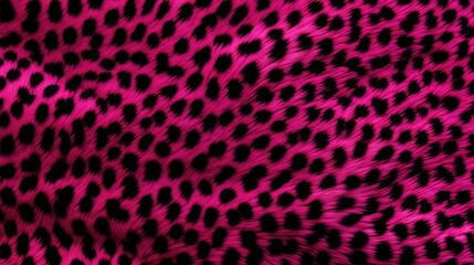 color hot pink cheetah