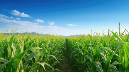 Obraz premium harvest maize corn background