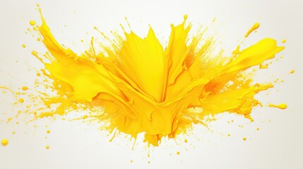color yellow burst