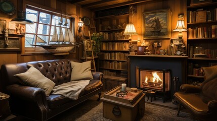 charm oil ship cabin