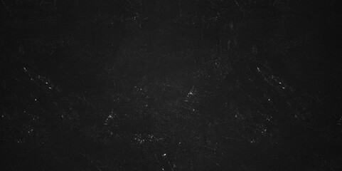 Black texture chalk board and black board background. stone concrete texture grunge backdrop background anthracite panorama. Panorama dark grey black slate background or texture.