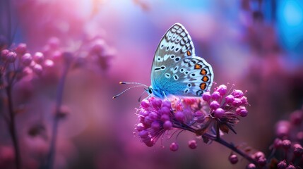 wildflower karner blue butterfly