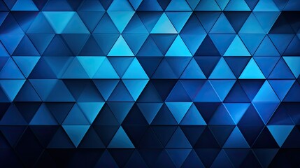 series blue background triangle