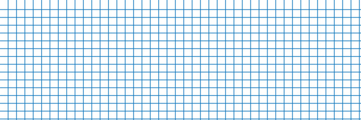 Squared notebook seamless pattern. Grey grid texture. School notebook for mathematics. Grid paper sheet. Vector illustration on white background.