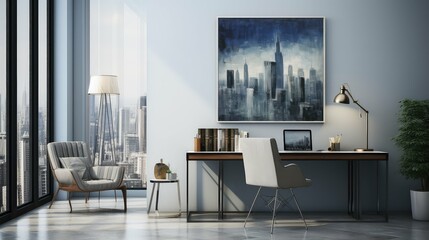 painting small frame canvas interior