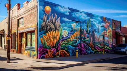 Obraz premium arts silver city new mexico