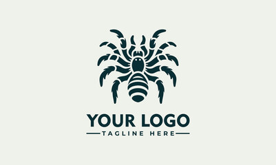 Tarantula vector logo illustration spider logo vector Tarantula spider vector illustration logo illustration for mascot or symbol and identity, emblem