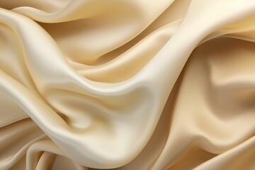 Fototapeta premium Lightweight Smooth wavy silk. Elegant luxury. Generate Ai