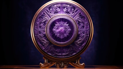 Fototapeta premium elegance purple shield