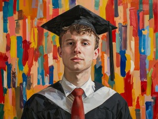 Portrait of graduate.